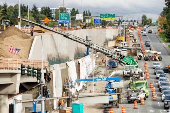 Mountains to Sound Greenway Trail in Bellevue, Washington