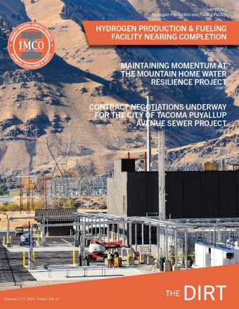 The DIRT Highlights, Volume 59 Construction workers at hydrogen facility at the base of dirt hills.