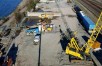 Aerial View of Mukilteo Ferry Terminal Construction Site