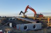 IMCO Fir Island dirt slough restoration Skagit County construction equipment