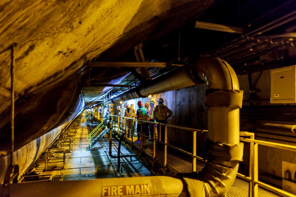 IMCO I-90 legislatros site tour with AGC